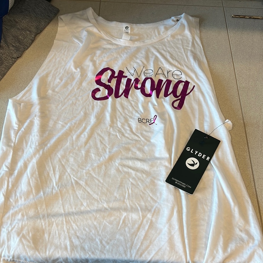 We are strong exercise tank